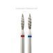 TOUCH diamond Tornado nail drill bit red 021 (H0210SD-F)