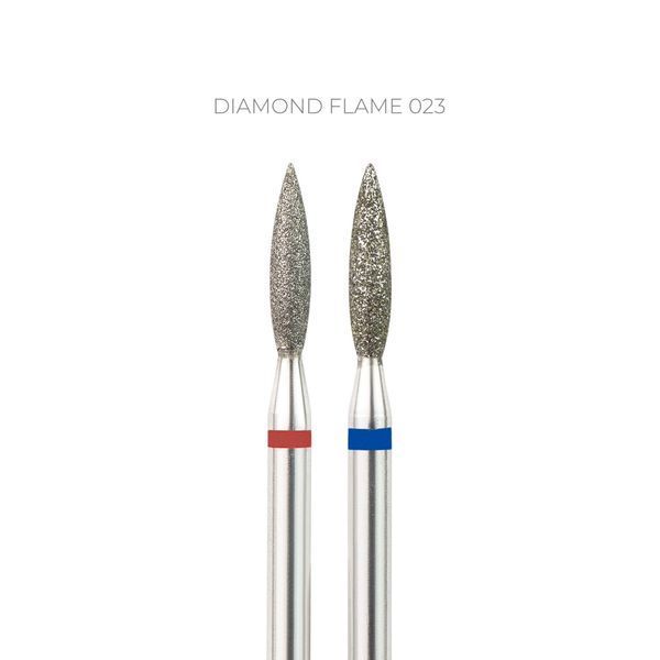 TOUCH diamond Flame nail drill bit 023 red (H02310D-F)