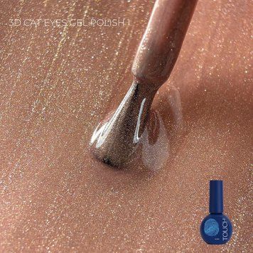 TOUCH Gel polish 9ml 3D Cat Eyes, 01