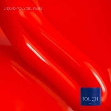 TOUCH Liquid polygel 15ml, Ruby