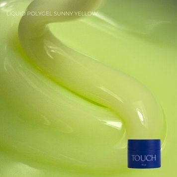 TOUCH Liquid polygel 15ml, Sunny yellow