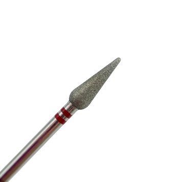 TOUCH diamond Drop nail drill bit red 4.0 mm