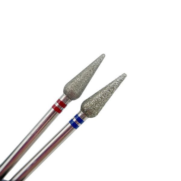TOUCH diamond Drop nail drill bit red 4.0 mm