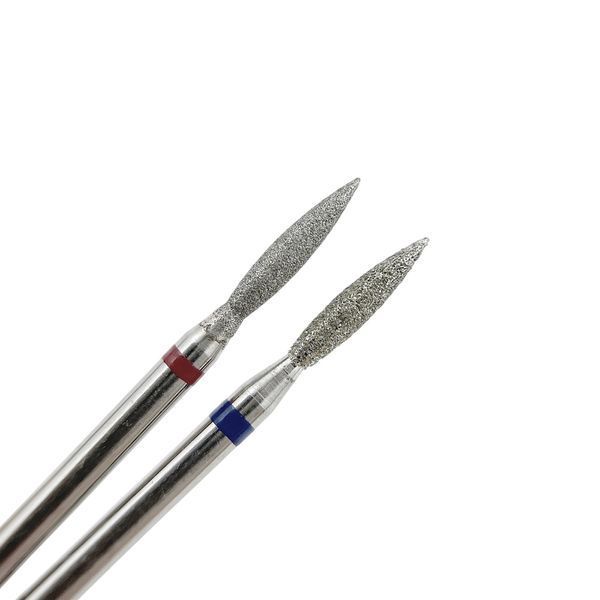 TOUCH diamond Flame nail drill bit 023 blue (H02310D-M)
