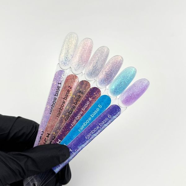 TOUCH Cover base 13ml Rainbow, 4