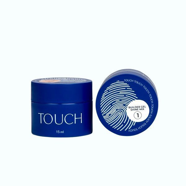 TOUCH Builder gel 15ml Shine Mix, 3