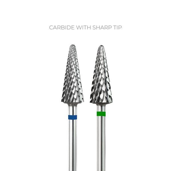 TOUCH Carbide nail drill bit with sharp tip green (L0615A20-C)