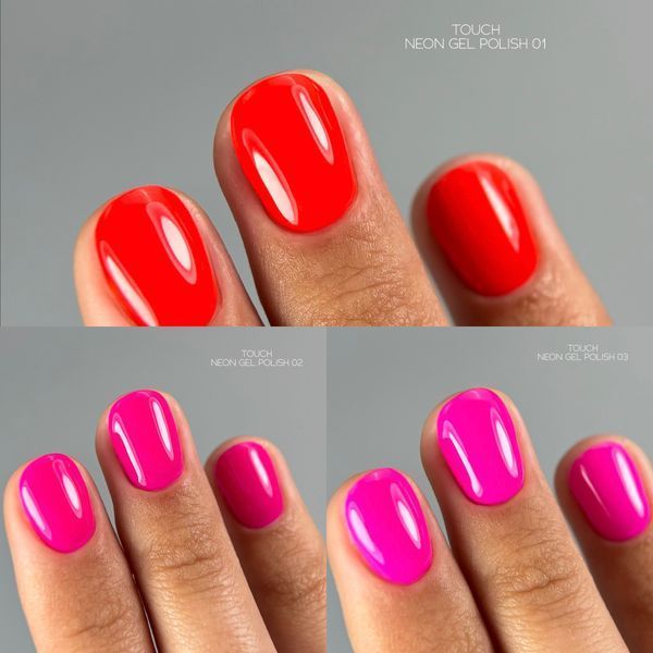 TOUCH Gel polish 9ml Neon, 2