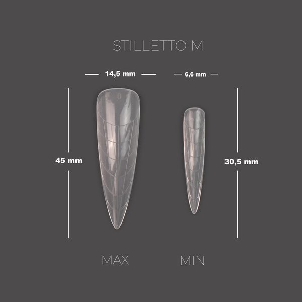 TOUCH Nail Tips Upper forms modeling 288pcs, Mix 12in1